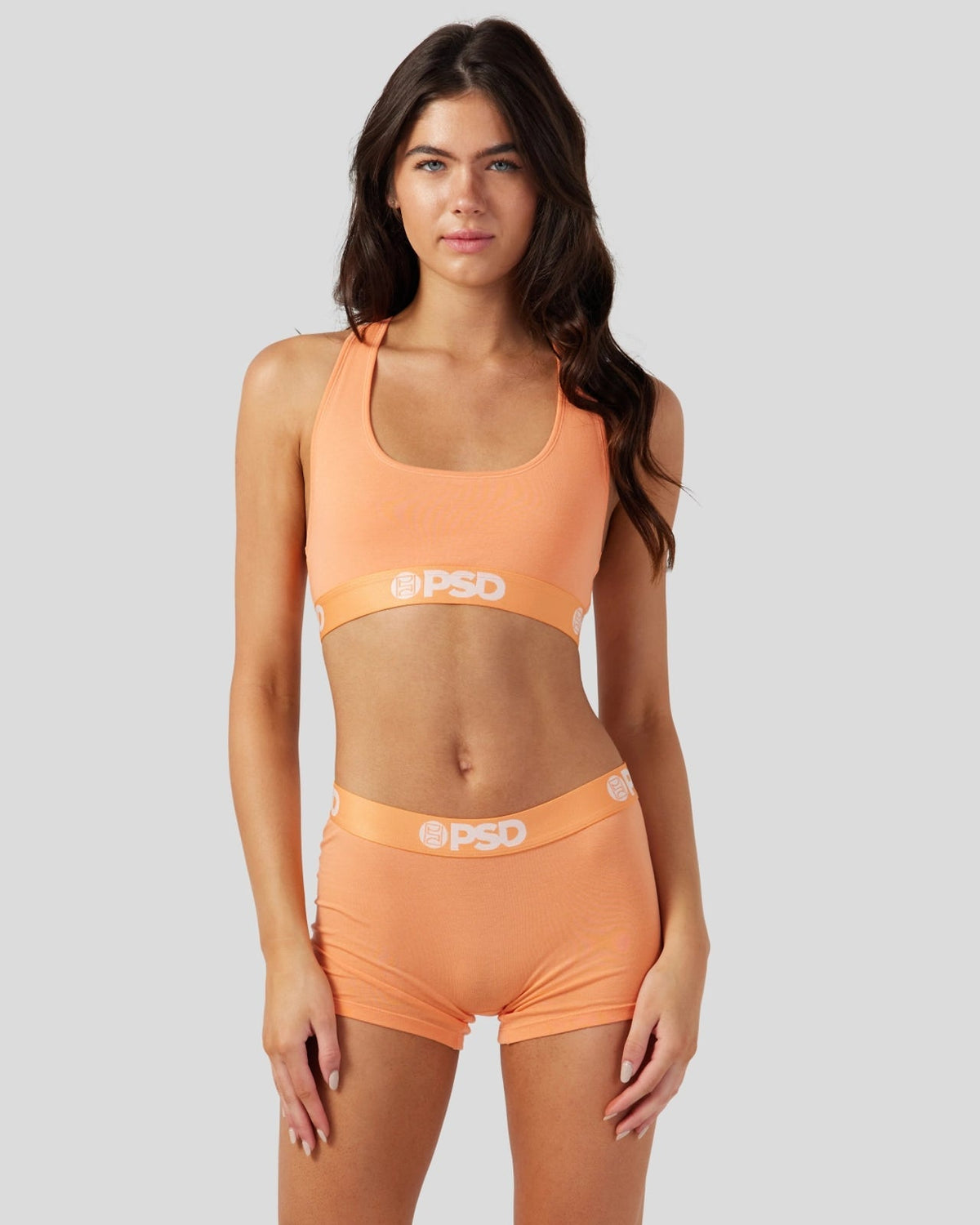 PSD Smart Buy | Modal Solids - Coral - Sports Bra - Modal
