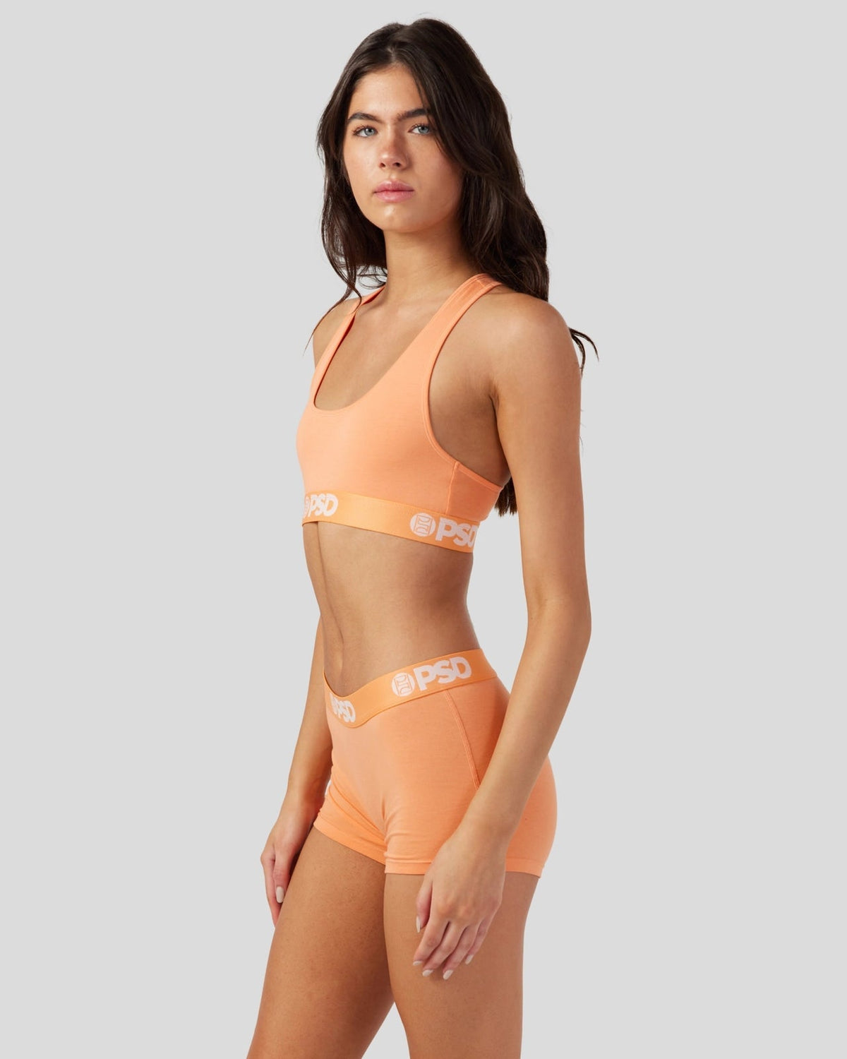 PSD Smart Buy | Modal Solids - Coral - Sports Bra - Modal