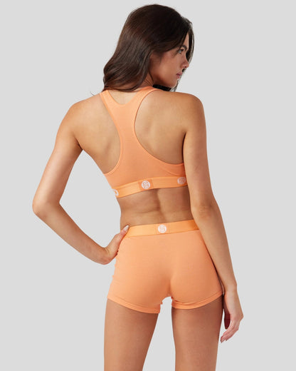 PSD Smart Buy | Modal Solids - Coral - Sports Bra - Modal