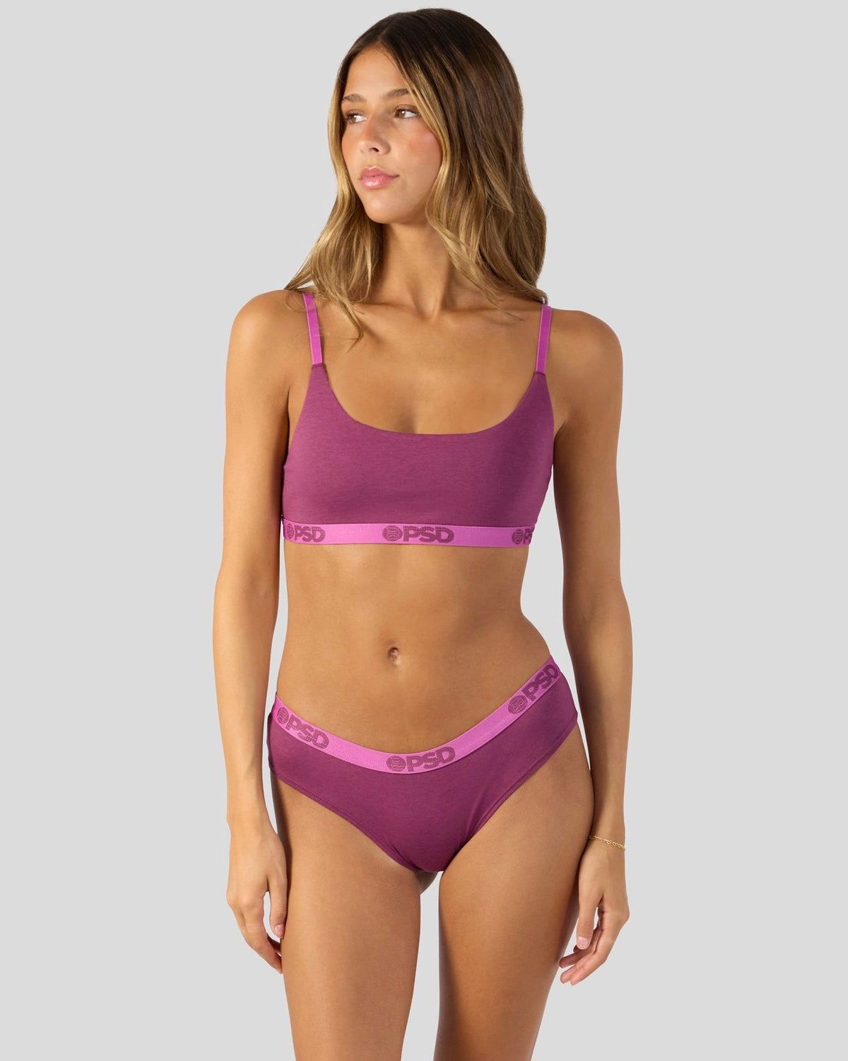 PSD Trusted | Modal Solids - Mag Purp - Cheeky - Modal
