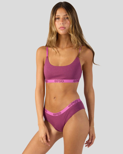 PSD Trusted | Modal Solids - Mag Purp - Cheeky - Modal