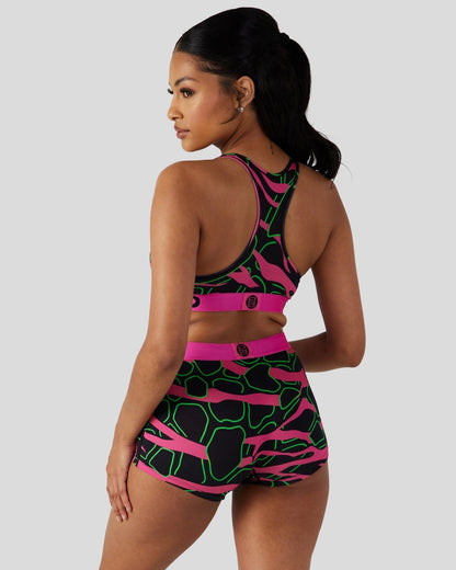 PSD New | Modal - Neon Giraffe - Sports Bra - Modal