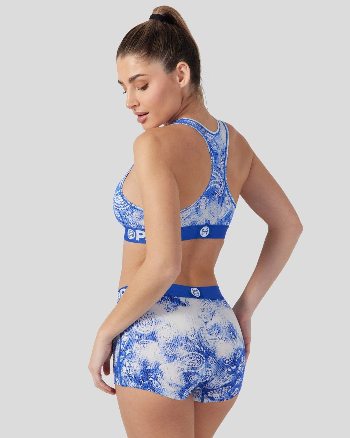 PSD Top Pick | Modal - Bandana Blues - Sports Bra - Modal