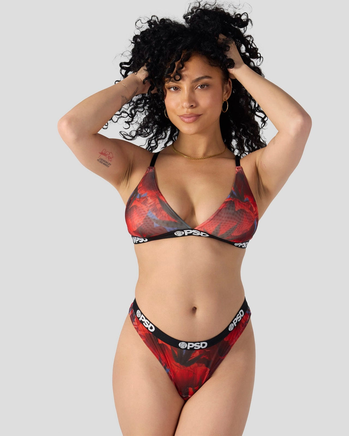PSD New | Izabela Guedes - Poppy High - Triangle Bralette - Mesh