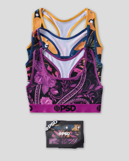 PSD Customer Favorite | 3 Pack - Hol Mood - Sports Bra