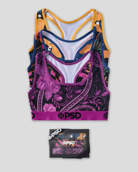 PSD Customer Favorite | 3 Pack - Hol Mood - Sports Bra