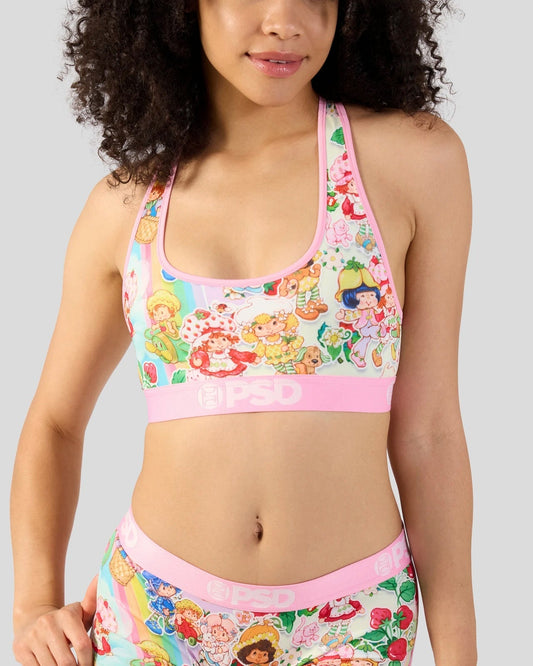 PSD Trusted | Strawberry Shortcake - Vintage - Sports Bra