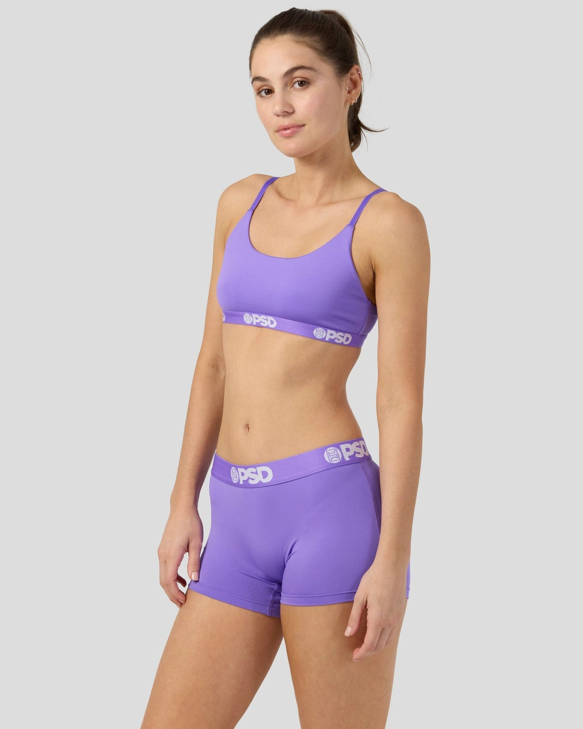 PSD Premium | Solids - Lectric Purp - Scoop Bralette
