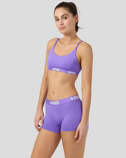 PSD Premium | Solids - Lectric Purp - Scoop Bralette
