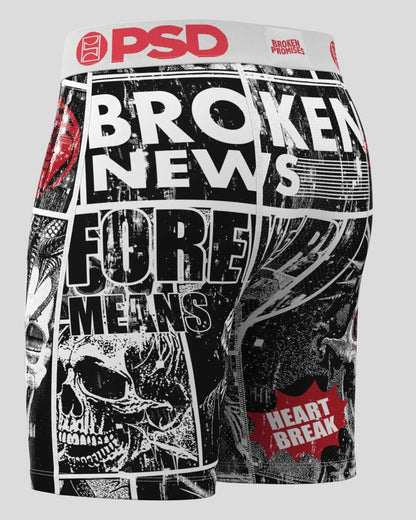 PSD Featured | Broken Promises - Broken News - Standard Length
