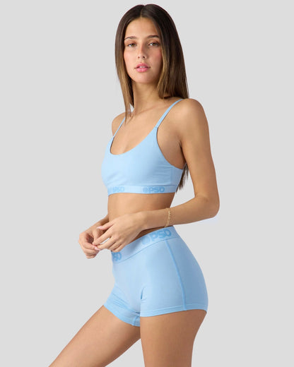 PSD Latest | Modal Solids - Baby Blue - Scoop Bralette - Modal