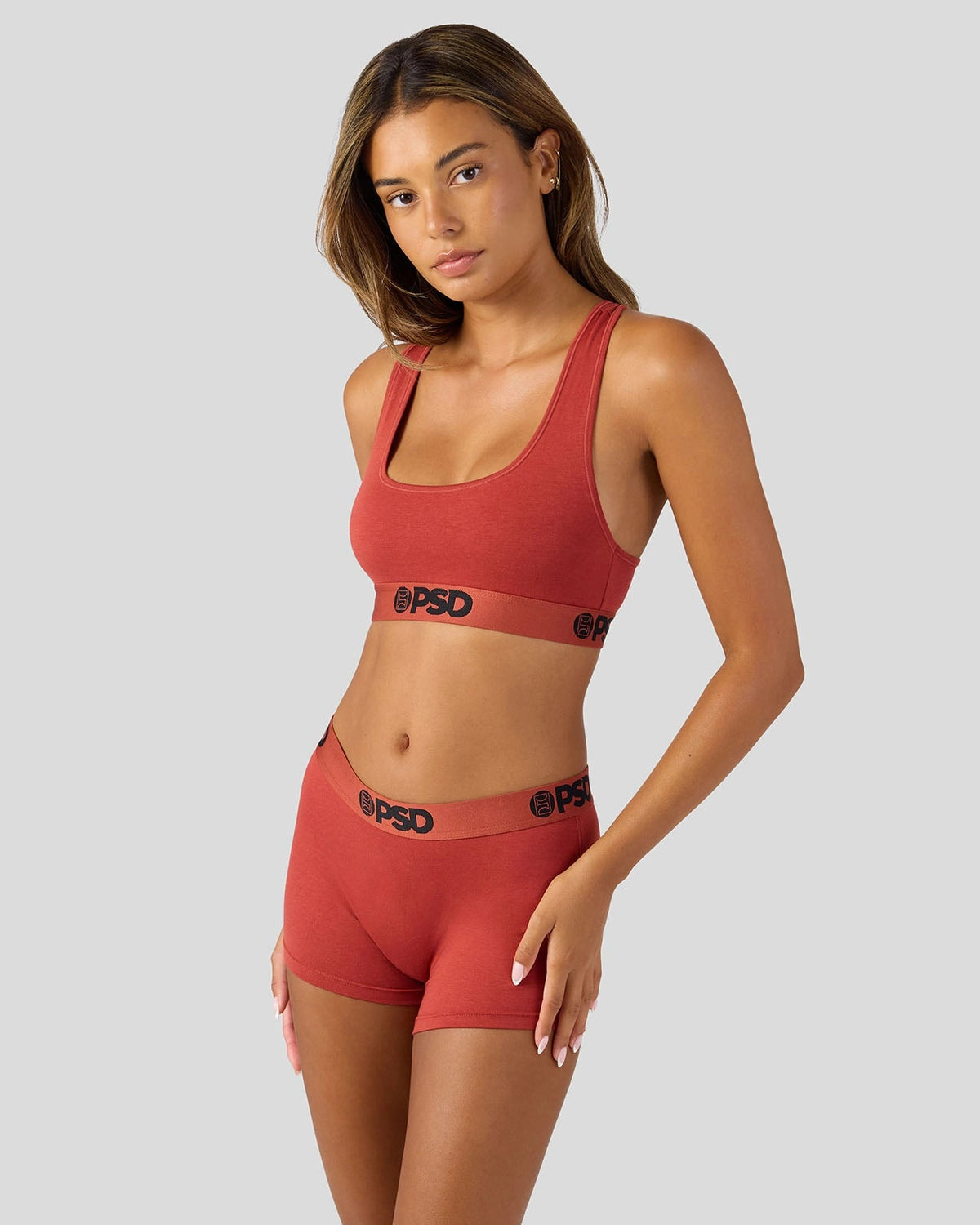 PSD Popular | Modal Solids - Sienna - Sports Bra - Modal
