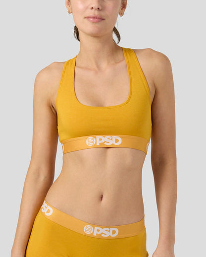 PSD Smart Buy | Modal Solids - Mango - Sports Bra - Modal