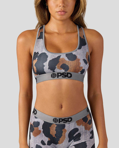 PSD Featured | Denim Cheetah - Sports Bra