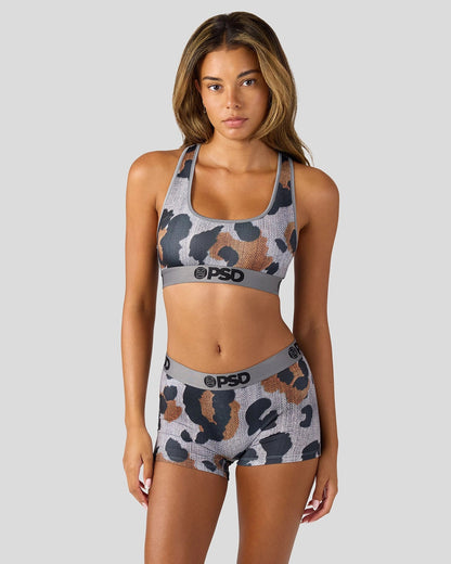PSD Featured | Denim Cheetah - Sports Bra