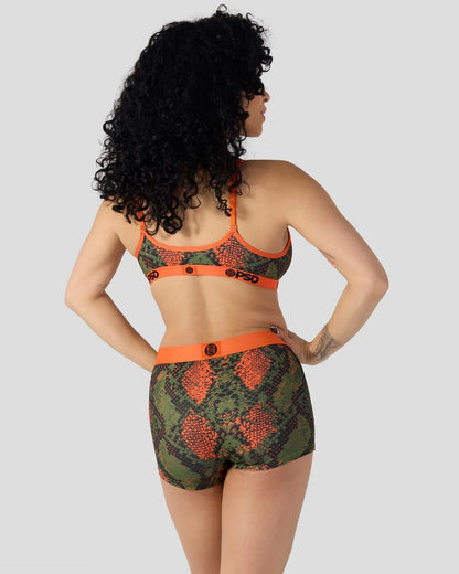 PSD Top Pick | Green Snake - V-Neck Bralette