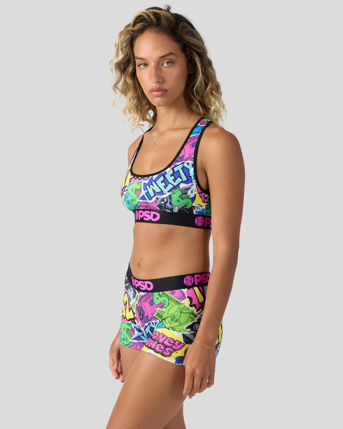 PSD Exclusive | Looney Tunes - Looney Money - Sports Bra