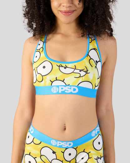 PSD Sale | Simpsons - Simpsons Eyes - Sports Bra