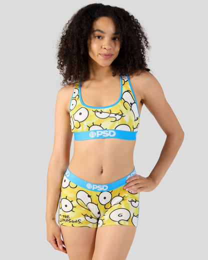PSD Sale | Simpsons - Simpsons Eyes - Sports Bra