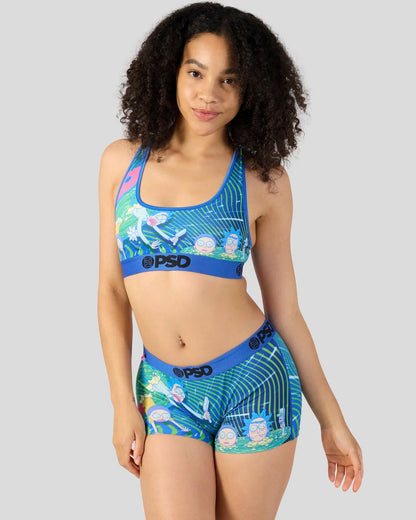 PSD Special Offer | Rick and Morty - Portal Haze - Sports Bra