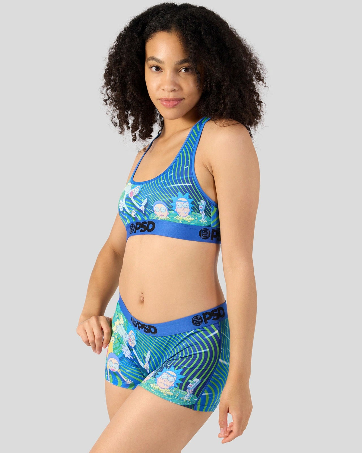 PSD Special Offer | Rick and Morty - Portal Haze - Sports Bra
