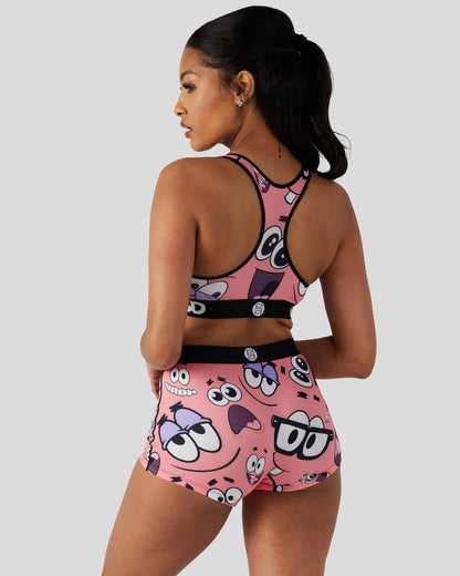 PSD Special Offer | SpongeBob SquarePants - Patrick Faces - Sports Bra