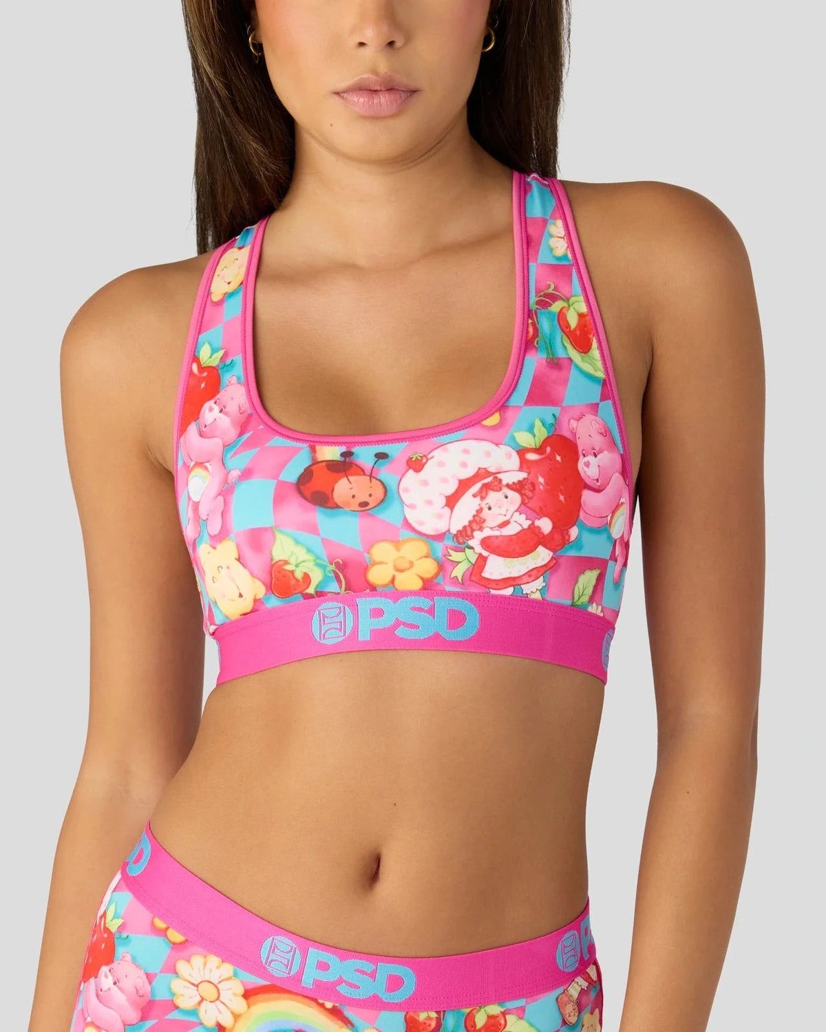PSD Essential | Strawberry Shortcake x Care Bears - Trippin - Sports Bra