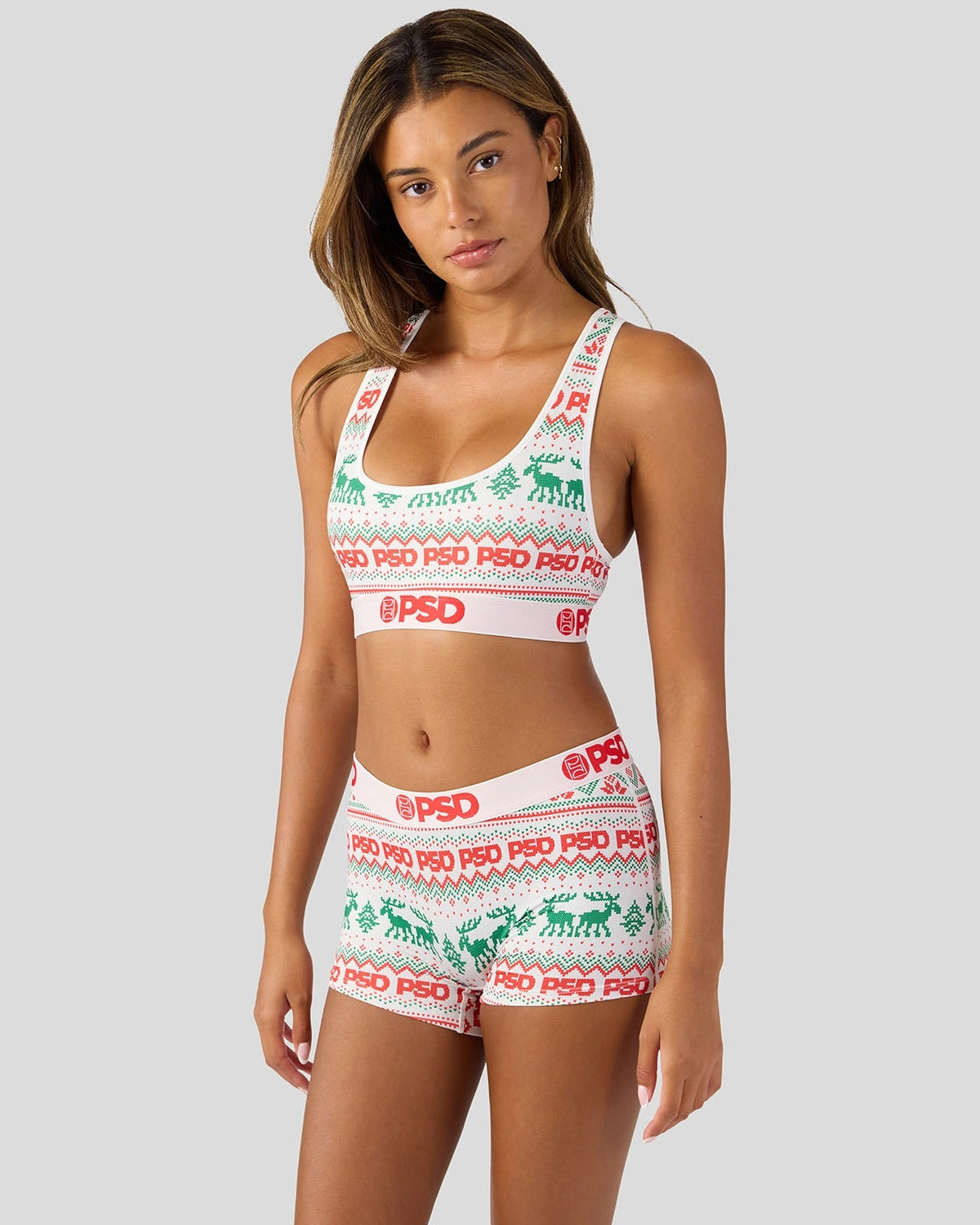 PSD Sale | Fair Isle - Sports Bra