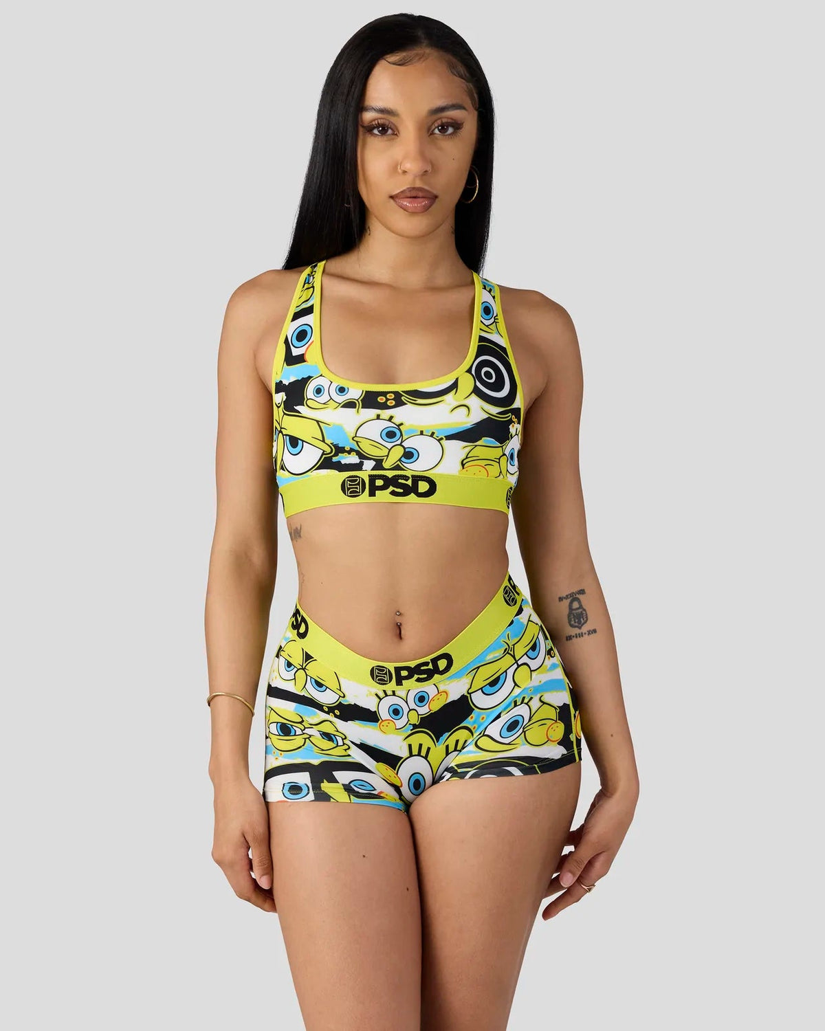 PSD Signature | SpongeBob Square Pants - Hidden Eyes - Sports Bra