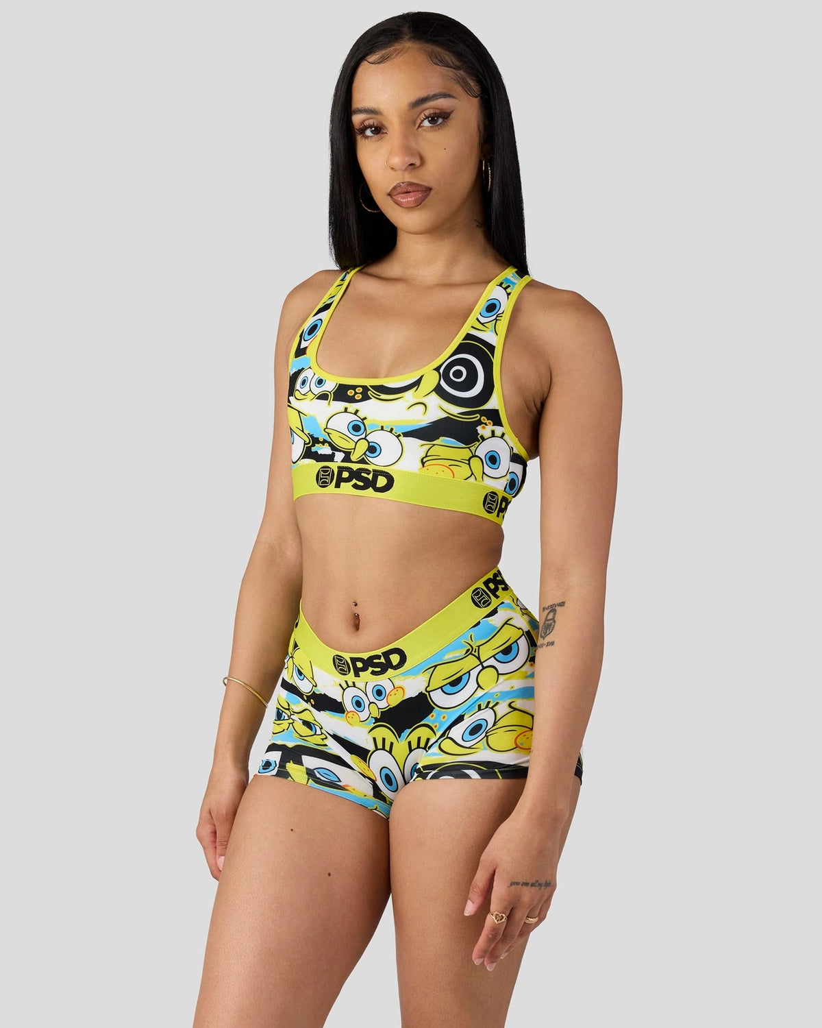 PSD Signature | SpongeBob Square Pants - Hidden Eyes - Sports Bra