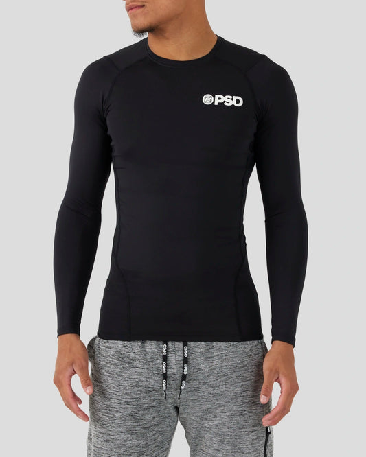 PSD Great Value | Compression Tee Long Sleeve - Black - Compression Tee
