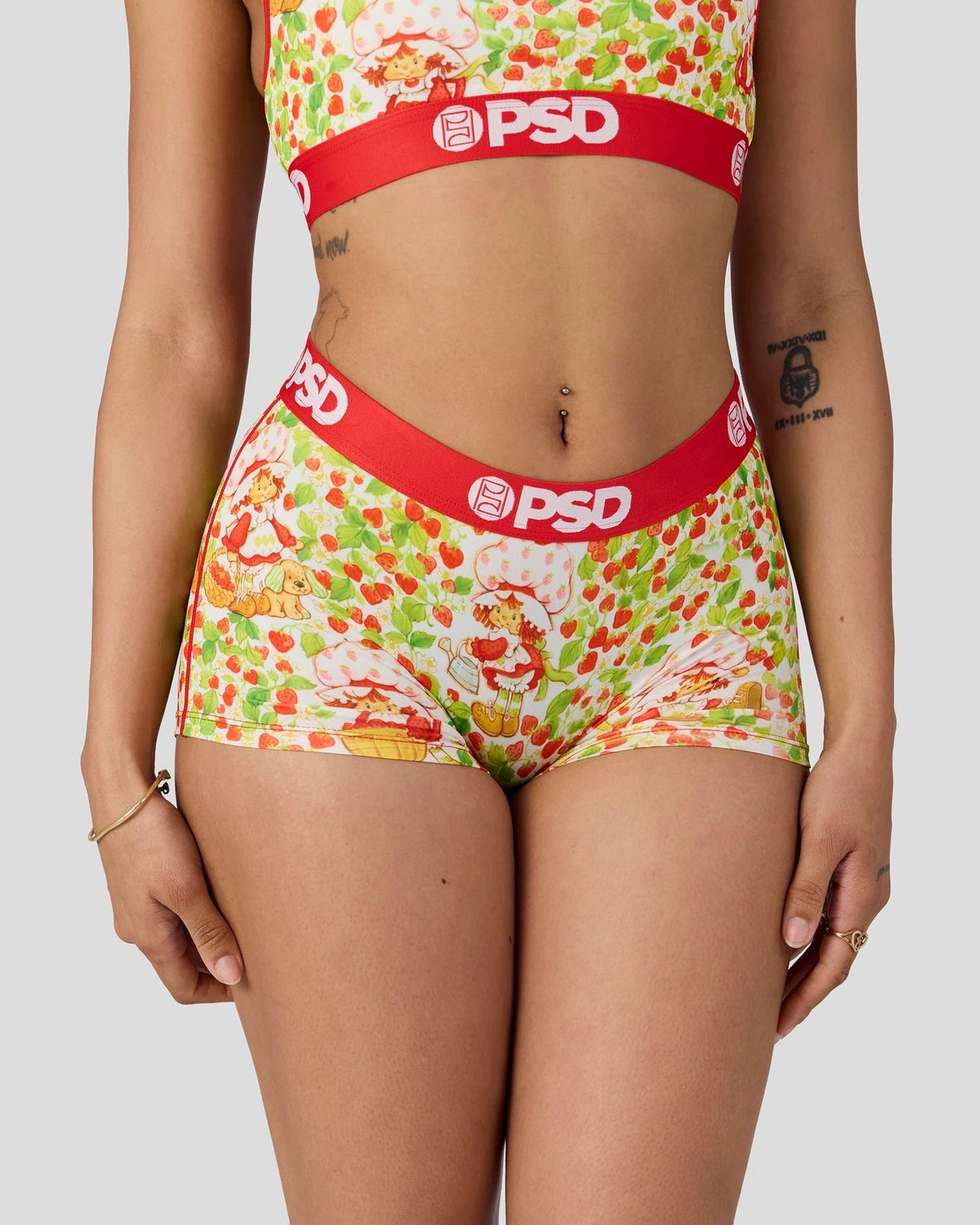PSD Essential | Strawberry Shortcake - Berry Field - Boy Short