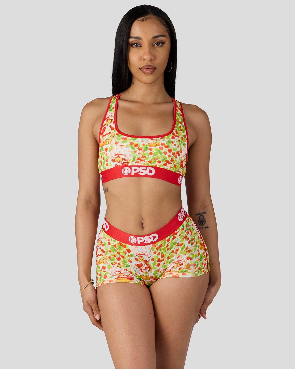 PSD Essential | Strawberry Shortcake - Berry Field - Boy Short