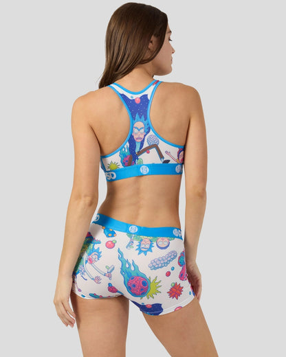 PSD Great Value | Rick and Morty - Attacks - Sports Bra