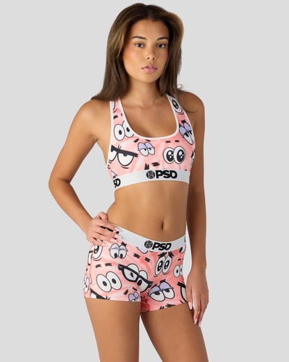 PSD Everyday | SpongeBob SquarePants - Patrick Eyes - Sports Bra