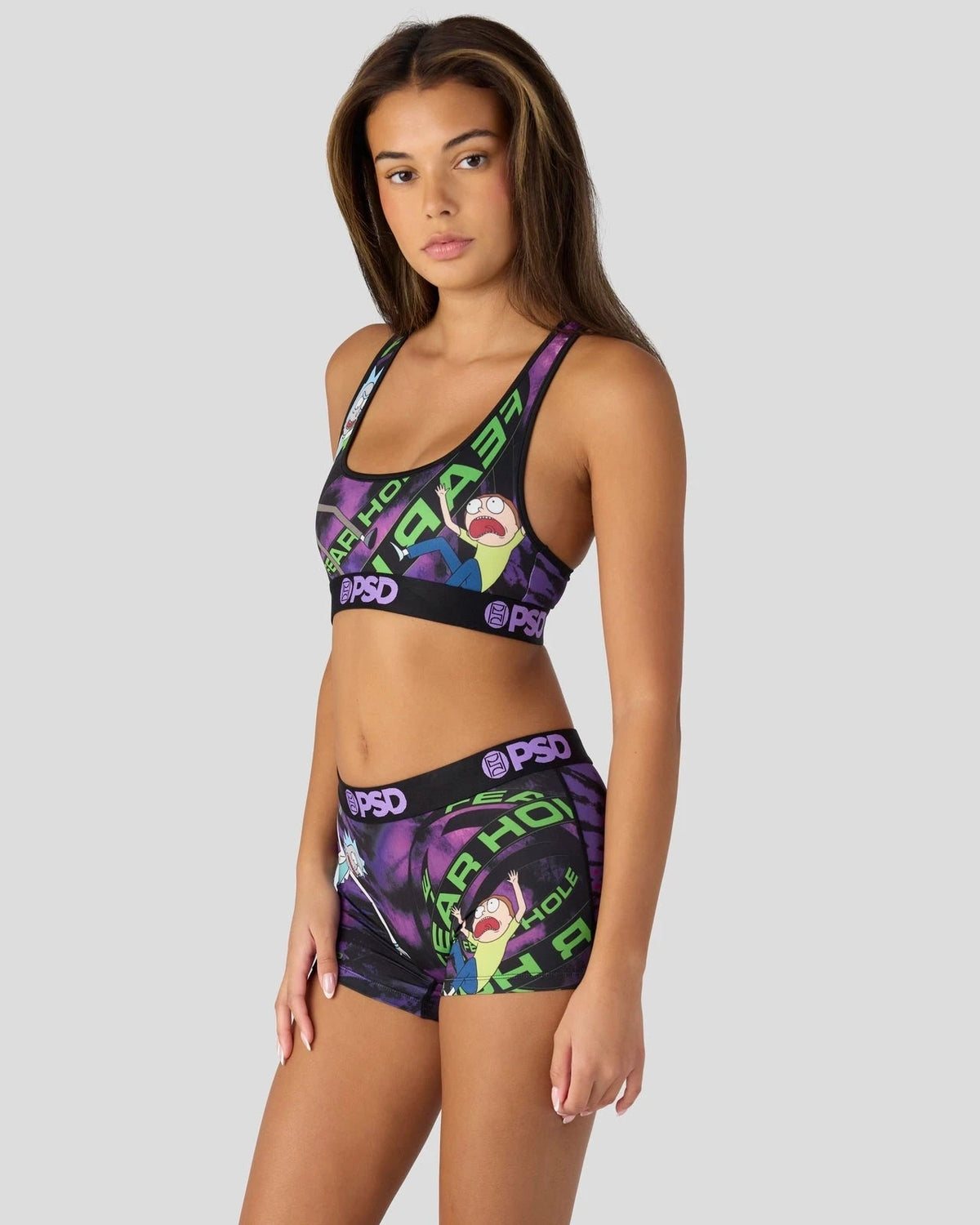 PSD Customer Favorite | Rick and Morty - Fear Hole - Sports Bra