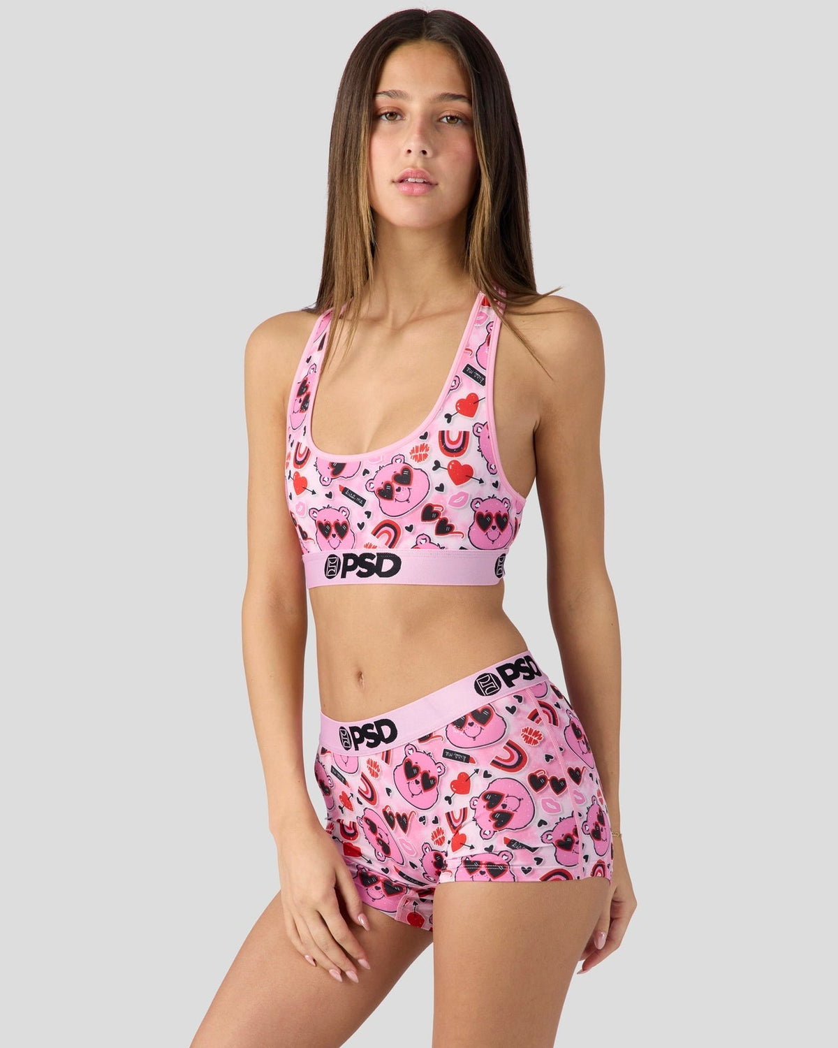 PSD Popular | Care Bears - Love Bear - Sports Bra