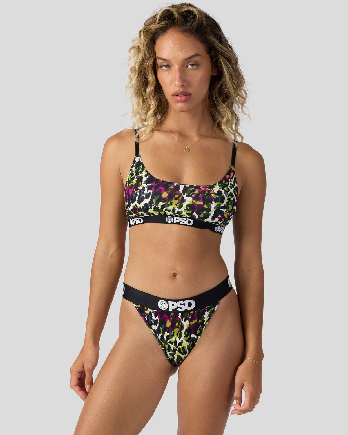PSD Deals | Modal - Jewel Leopard - Scoop Bralette - Modal