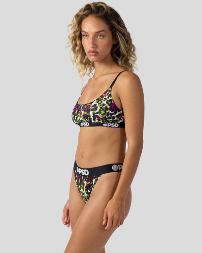 PSD Deals | Modal - Jewel Leopard - Scoop Bralette - Modal