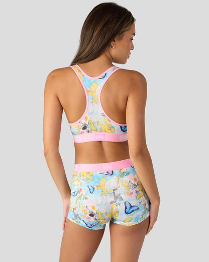 PSD Deals | The Simpsons - Sistine Simpsons - Sports Bra