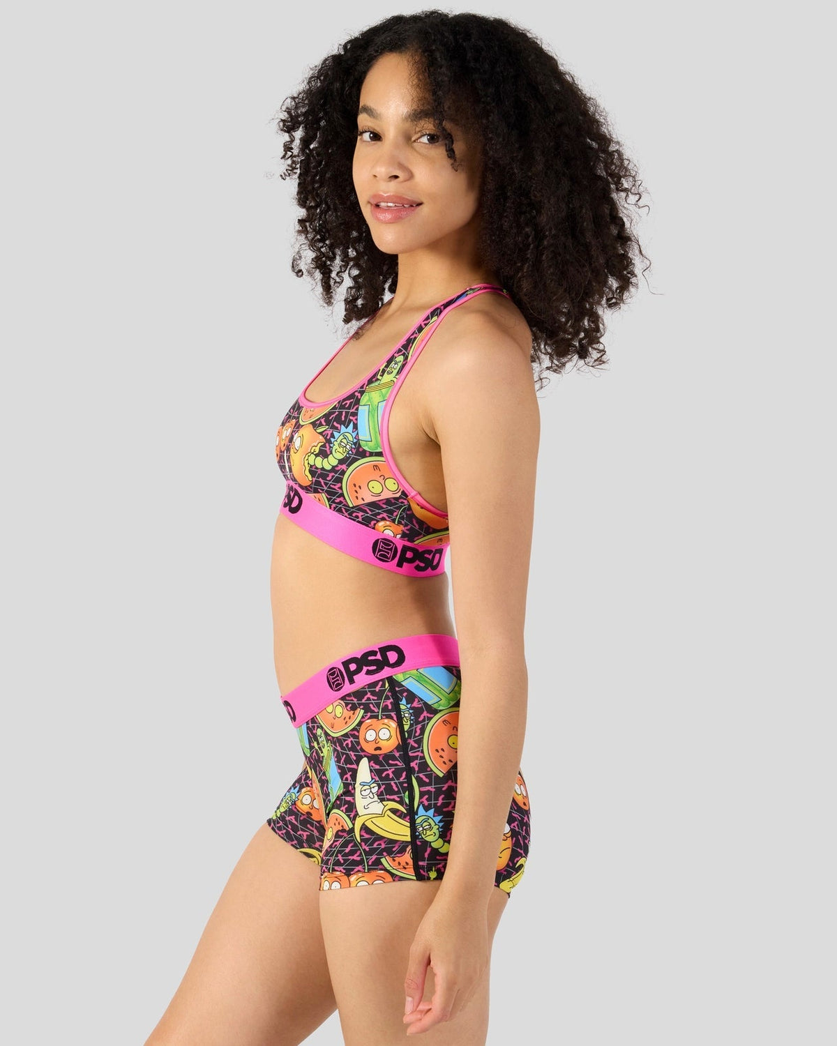 PSD Essential | Rick and Morty - Fruity - Sports Bra