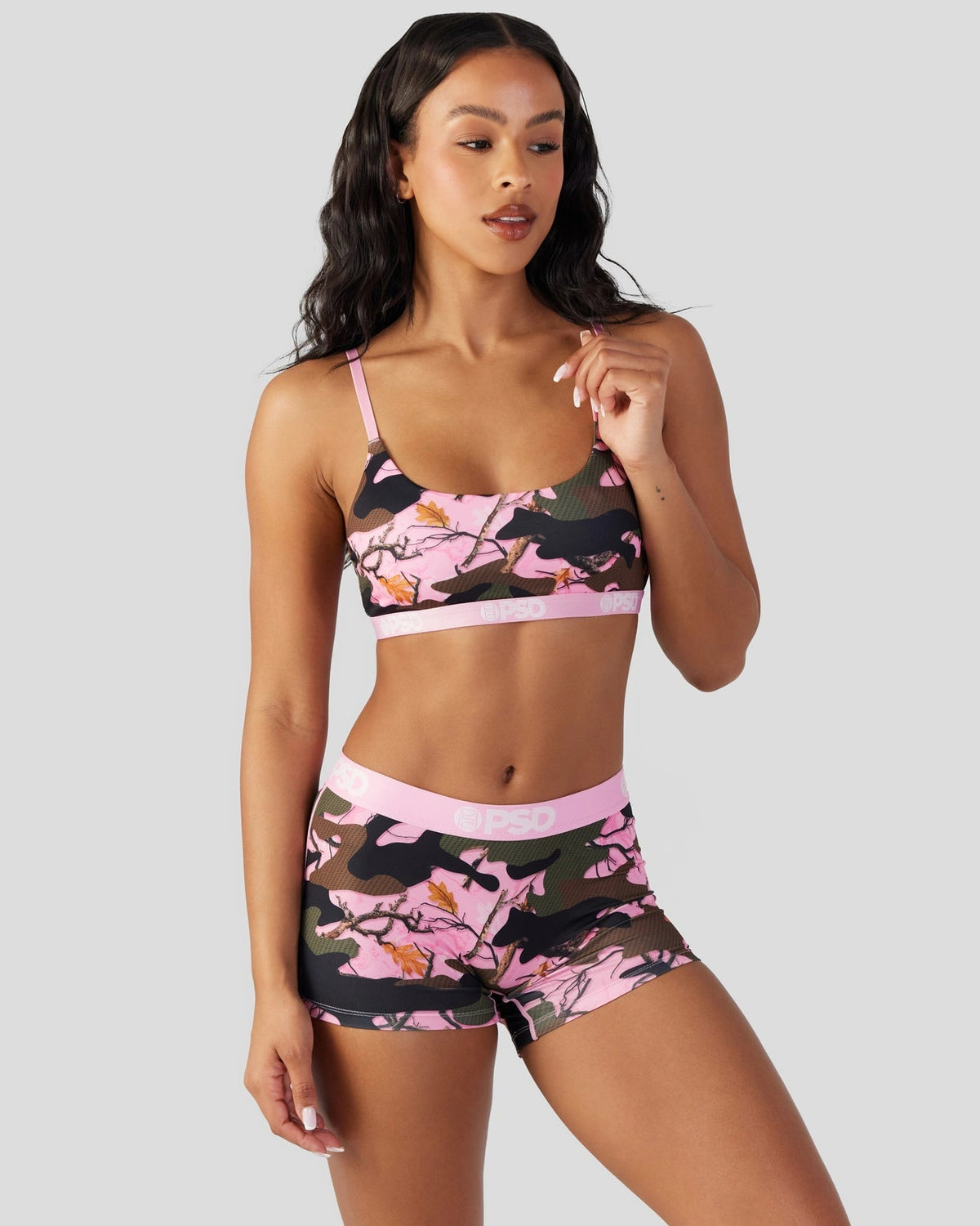 PSD Signature | Stealth Woods - Scoop Bralette
