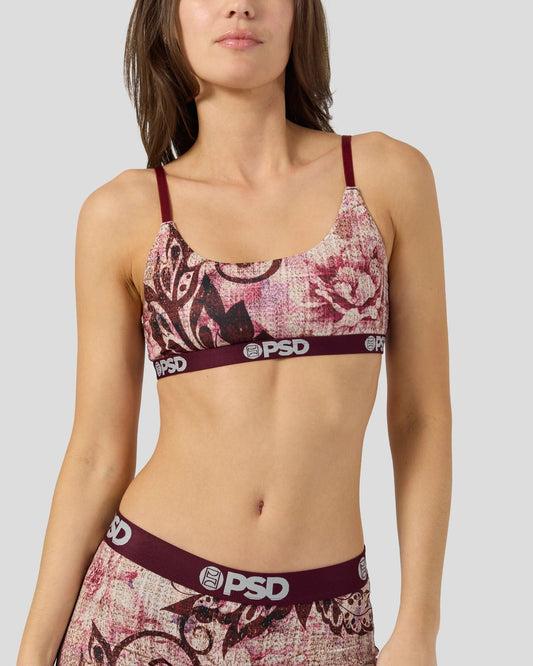 PSD New | Jacquard Bloom - Scoop Bralette