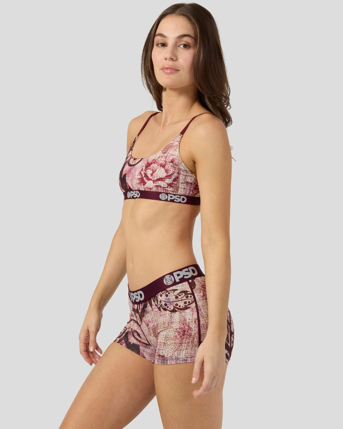 PSD New | Jacquard Bloom - Scoop Bralette
