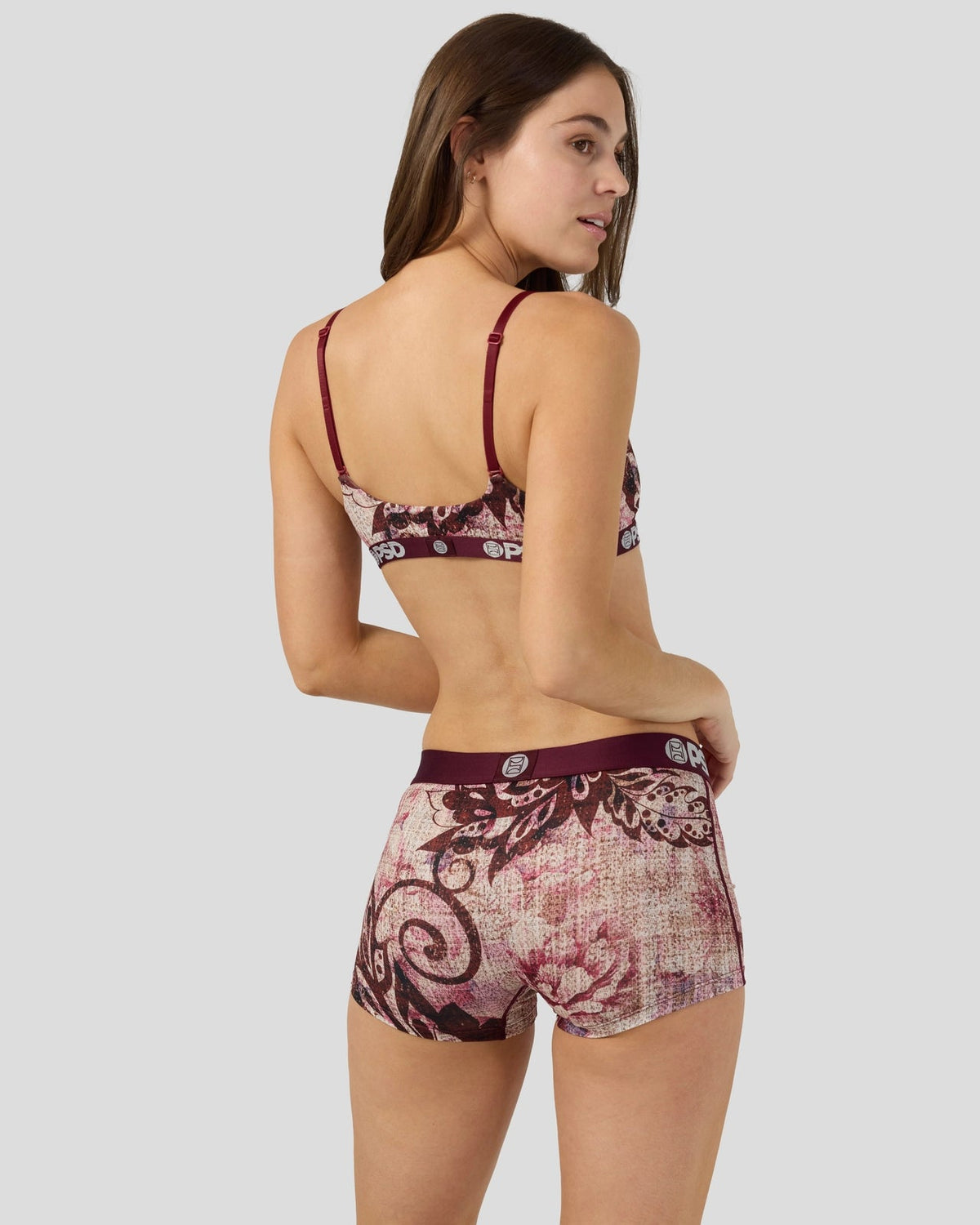 PSD New | Jacquard Bloom - Scoop Bralette
