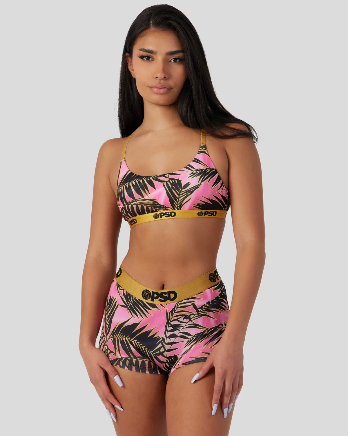PSD Discount | Katya Henry - Silk Palms - Scoop Bralette