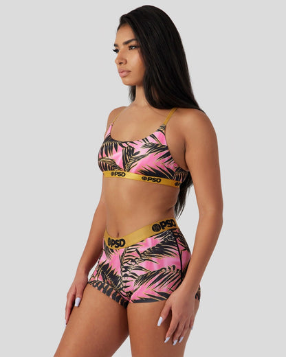 PSD Discount | Katya Henry - Silk Palms - Scoop Bralette