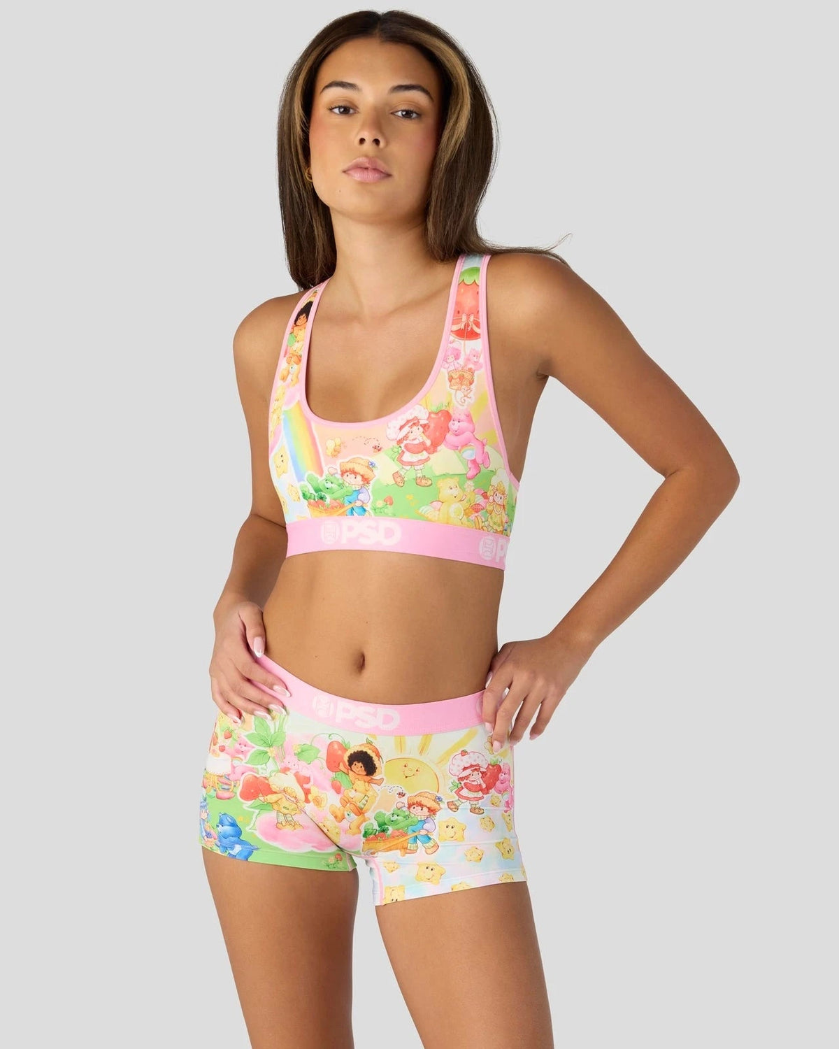 PSD Quality | Strawberry Shortcake x Care Bears - Land - Sports Bra