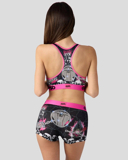 PSD Latest | Broken Promises - Chainsaw - Sports Bra