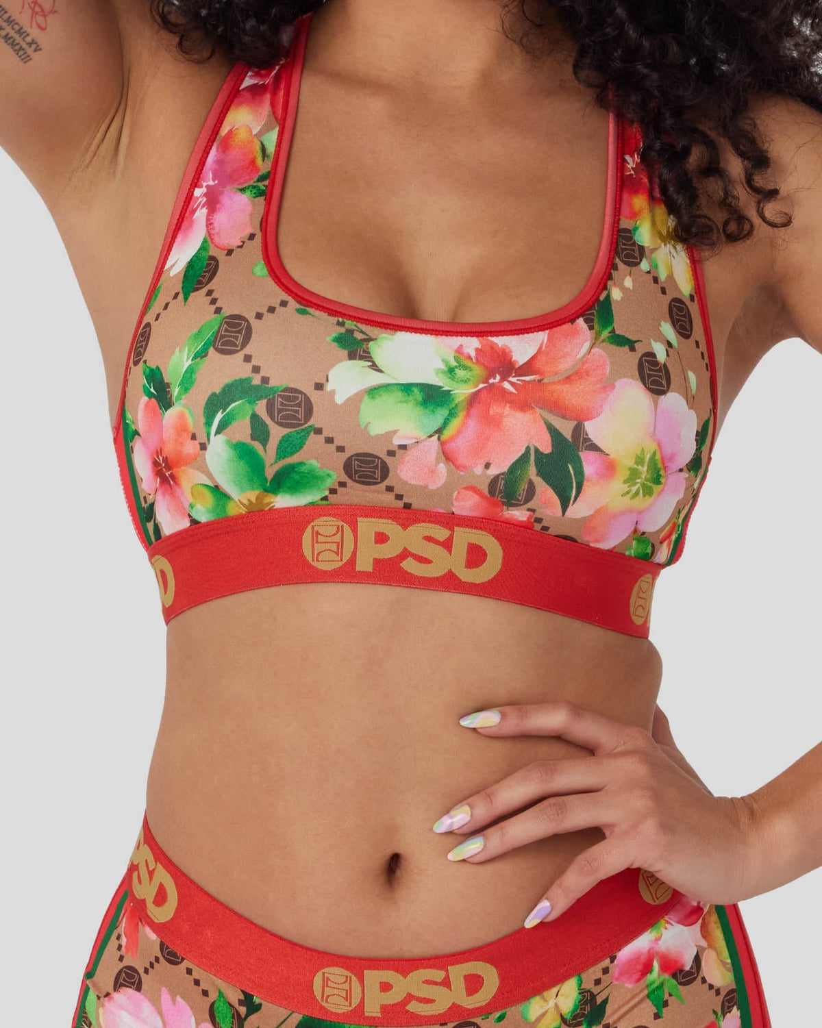 PSD Hot Sale | Lavish Floral - Sports Bra